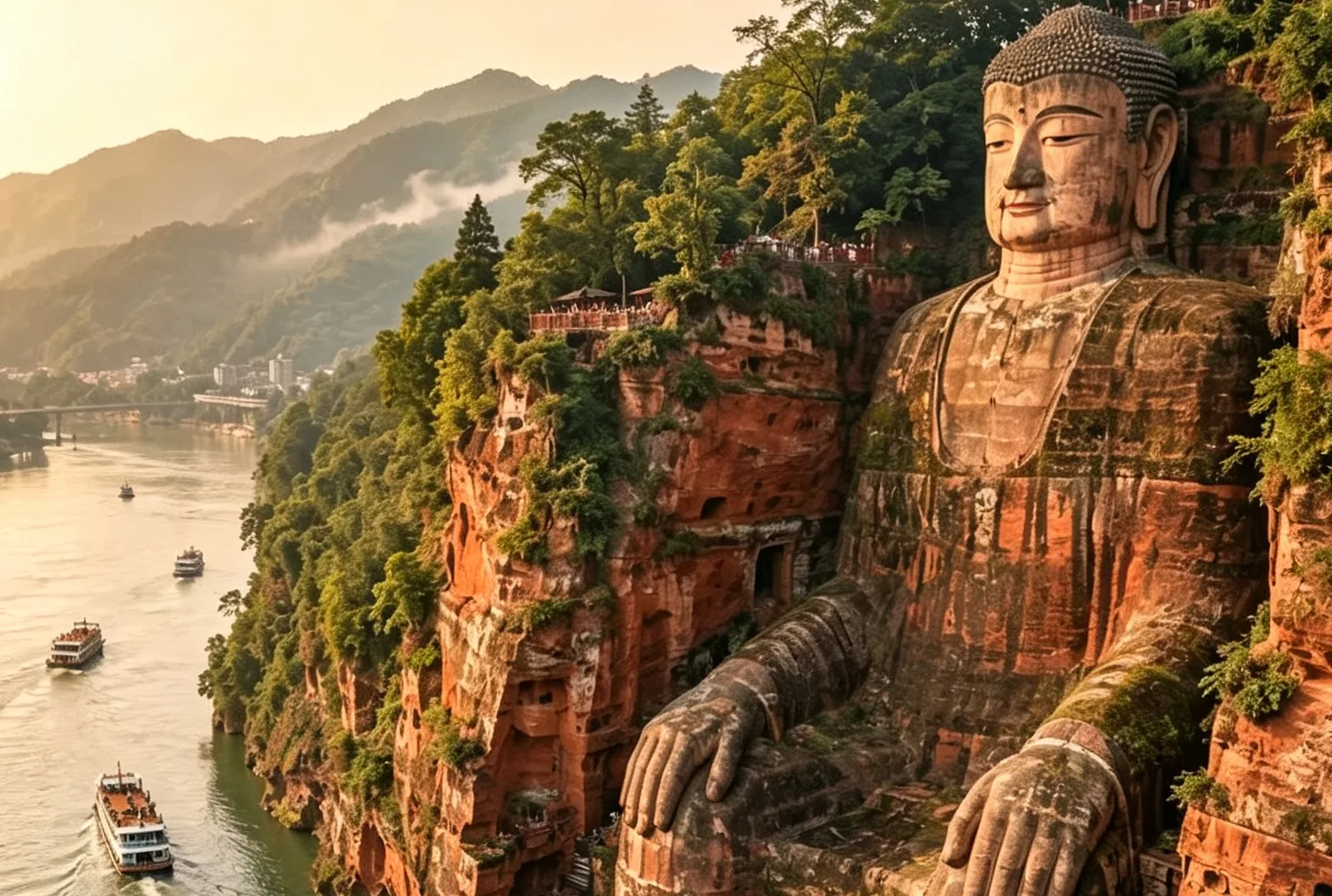 Leshan Giant Buddha & Huanglongxi Ancient Town - Photo 2