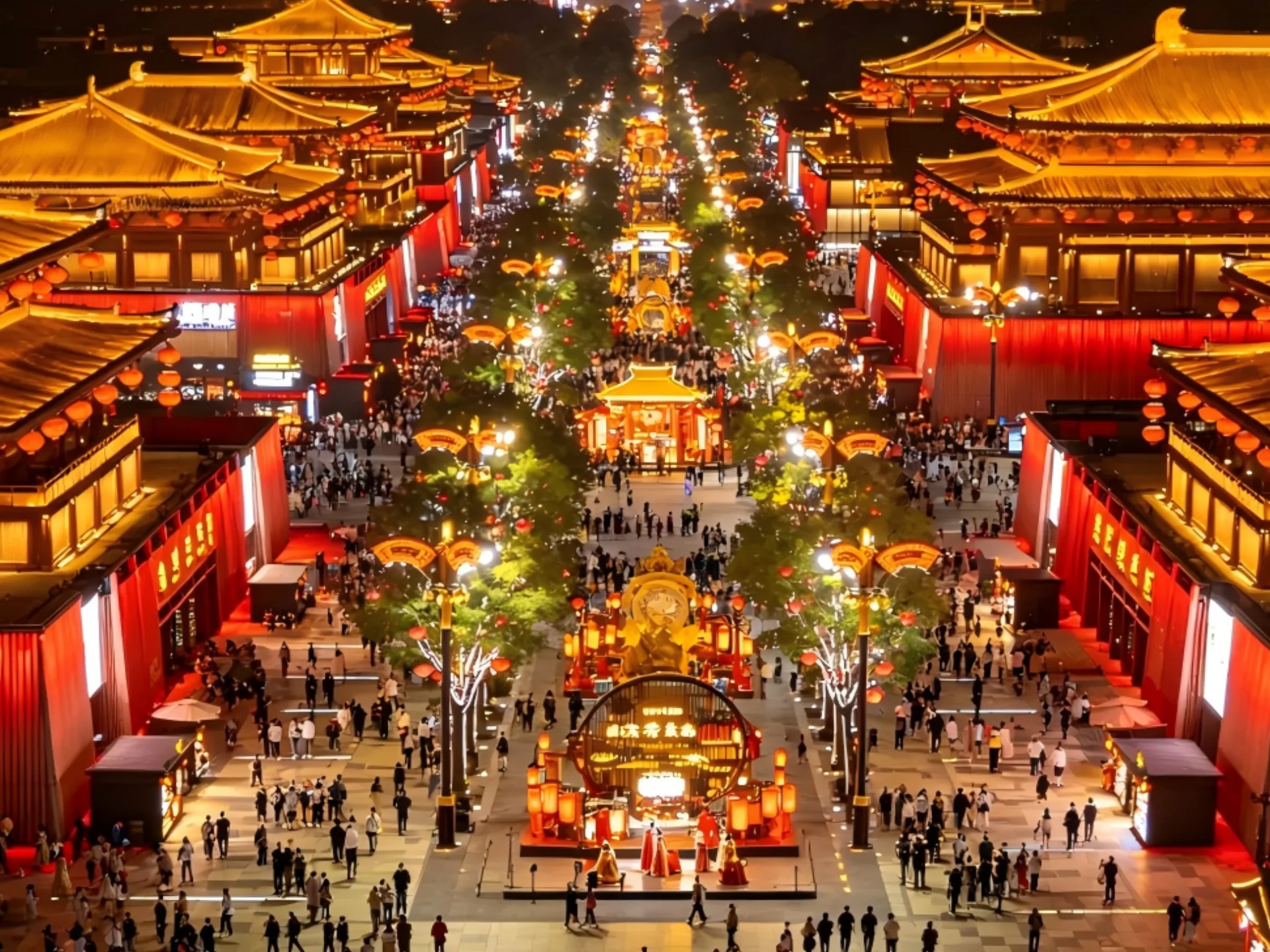 Big Wild Goose Pagoda – Hanfu Experience – Datang Everbright City - Photo 1