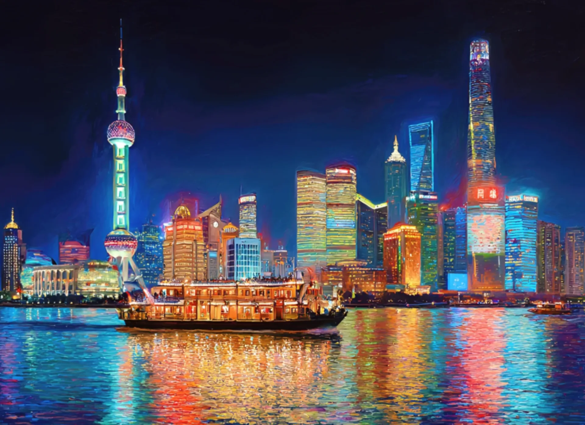 Yu Garden, City God Temple & Huangpu River Cruise - Photo 1